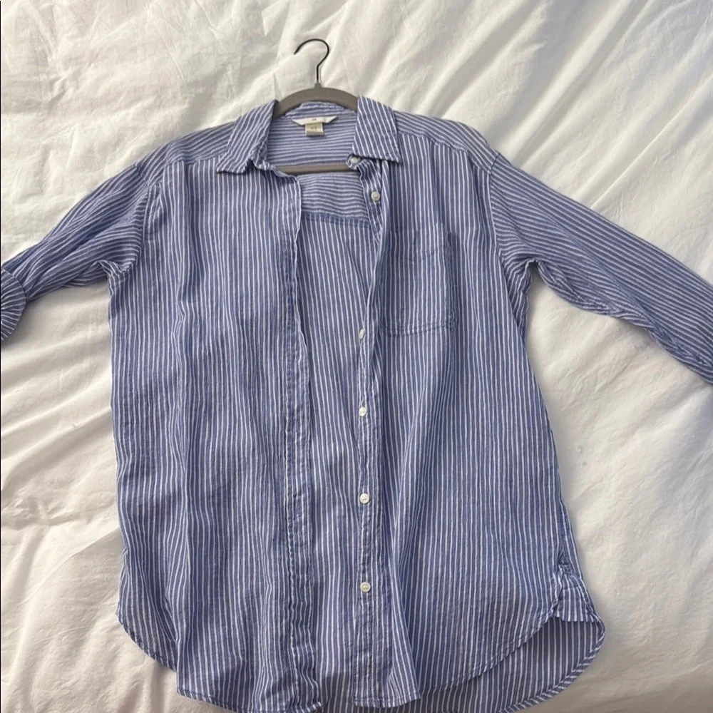 HM women’s long button down - Picture 1 of 2